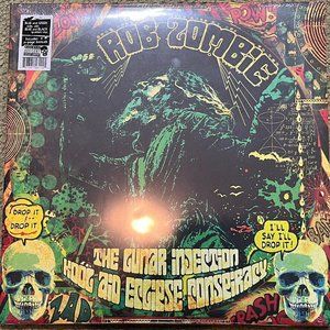 New ROB ZOMBIE THE LUNAR INJECTION ORANGE SPLATTER VINYL LP LIMITED  SEALED MINT